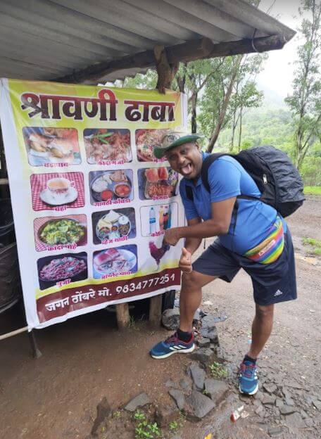 Kondana cave trek food