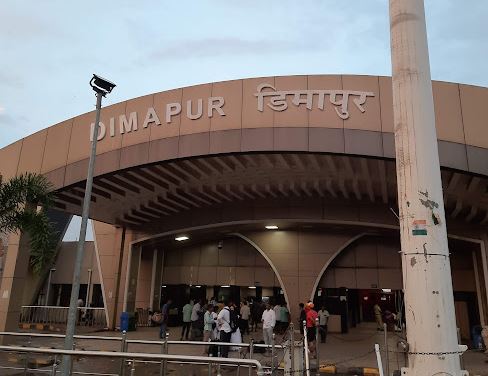 Nagaland Solo Trip: Dimapur railway station