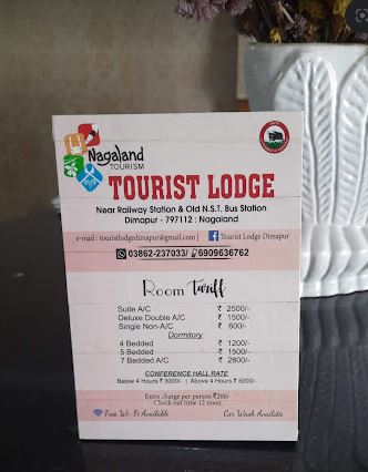 Tourist Lodge tarrif Dimapur